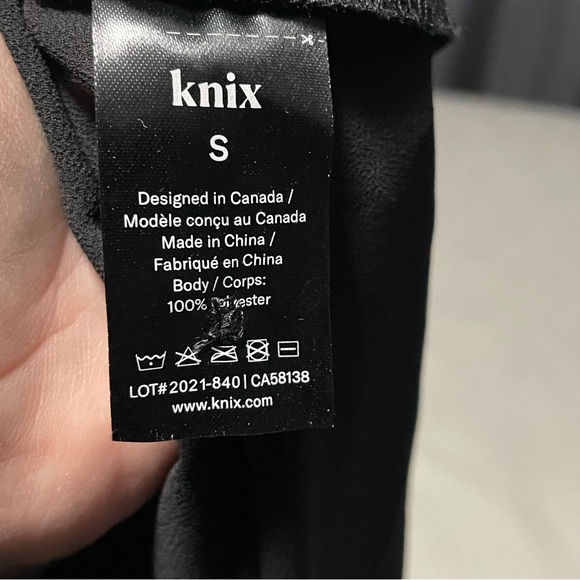Knix papaya oversized shirt size small black - Picture 11 of 11